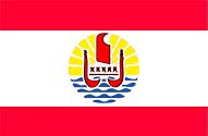 flag French Polynesia - drapeau Polynesie Francaise